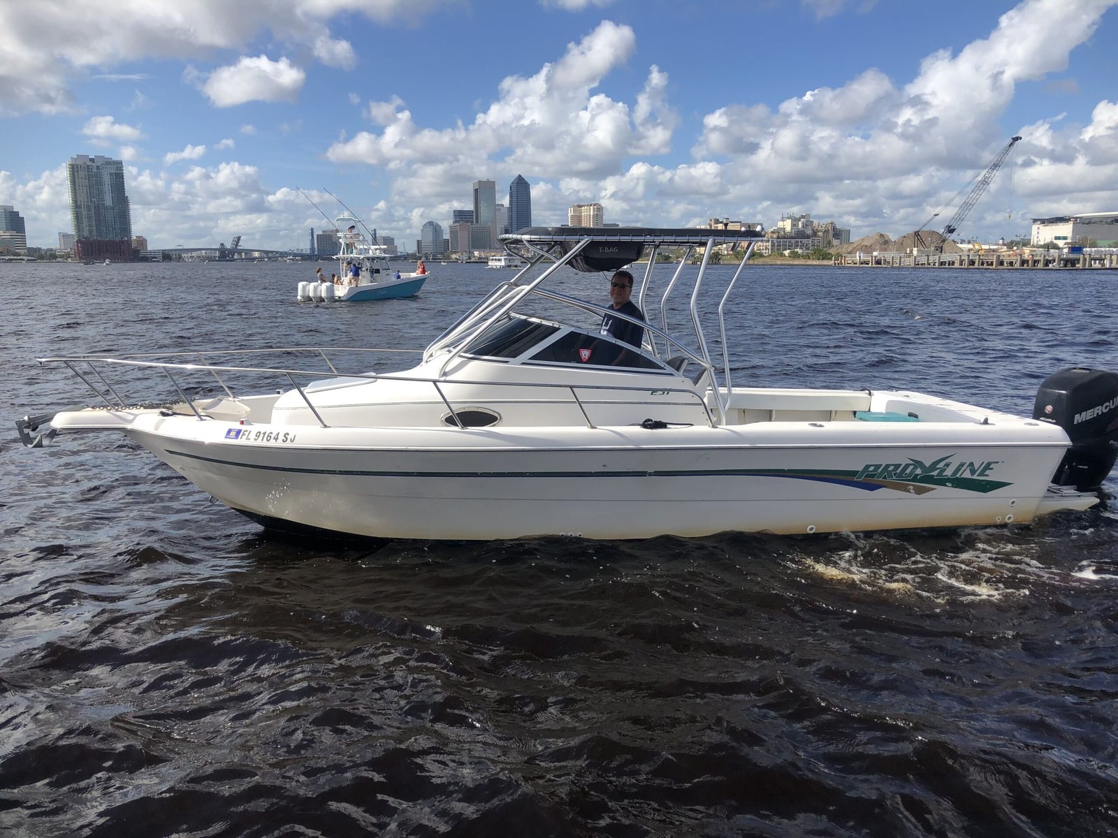 25 foot Power Boat Side